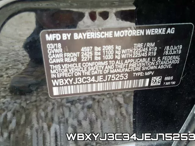 WBXYJ3C34JEJ75253 фото 2