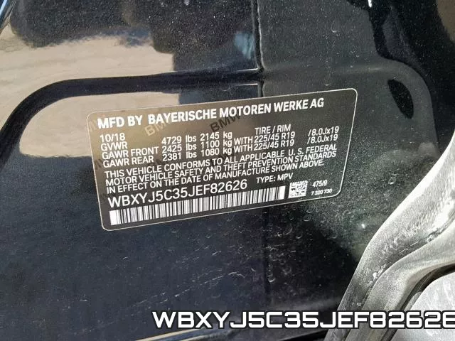 WBXYJ5C35JEF82626 фото 2