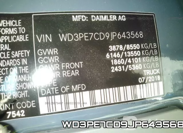 WD3PE7CD9JP643568 фото 10