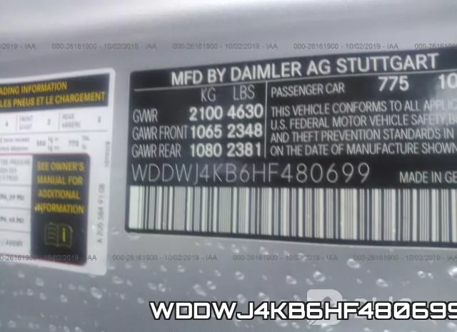 WDDWJ4KB6HF480699 фото 10