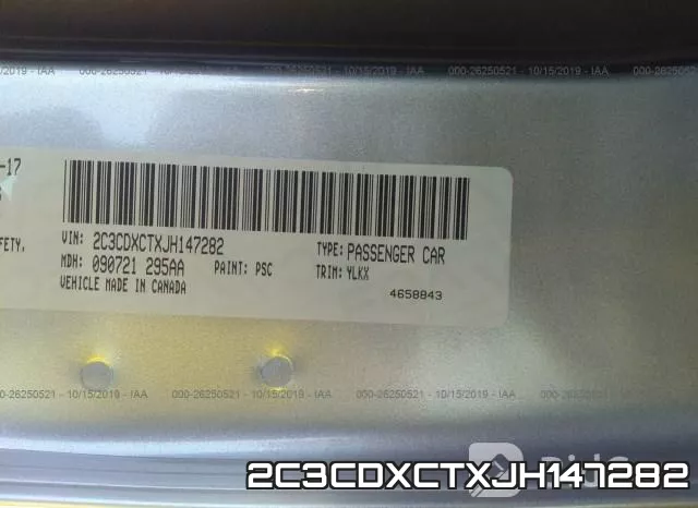 2C3CDXCTXJH147282 фото 7