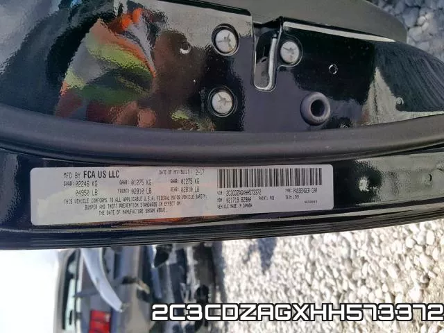 2C3CDZAGXHH573372 фото 2