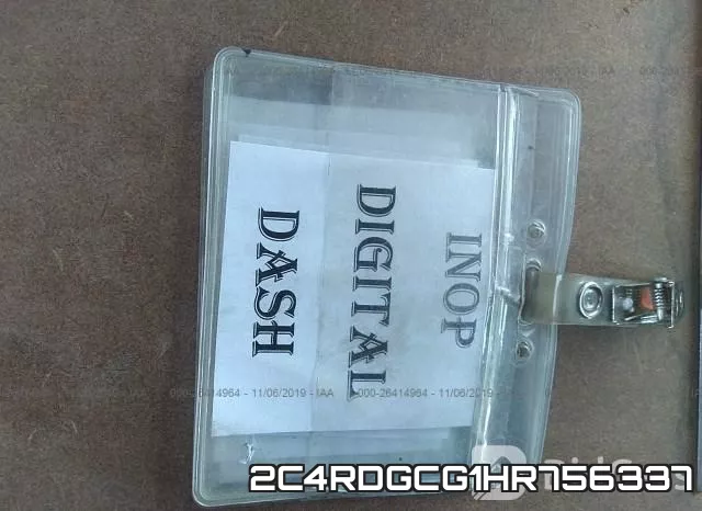 2C4RDGCG1HR756337 фото 8