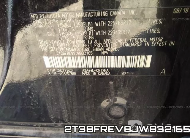 2T3BFREV8JW832165 фото 9