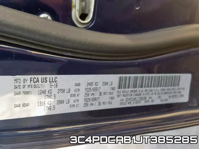 3C4PDCAB1JT385285 фото 2