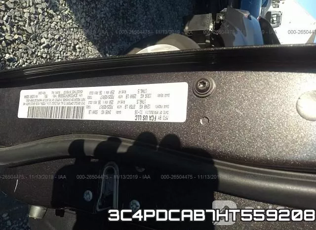 3C4PDCAB7HT559208 фото 8