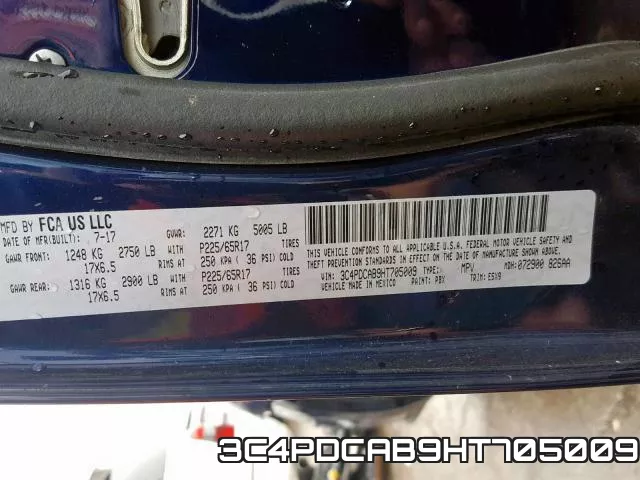 3C4PDCAB9HT705009 фото 2