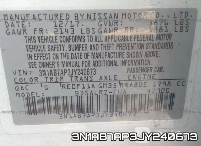 3N1AB7AP3JY240673 фото 10