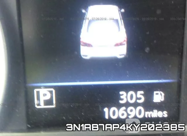 3N1AB7AP4KY202385 фото 8