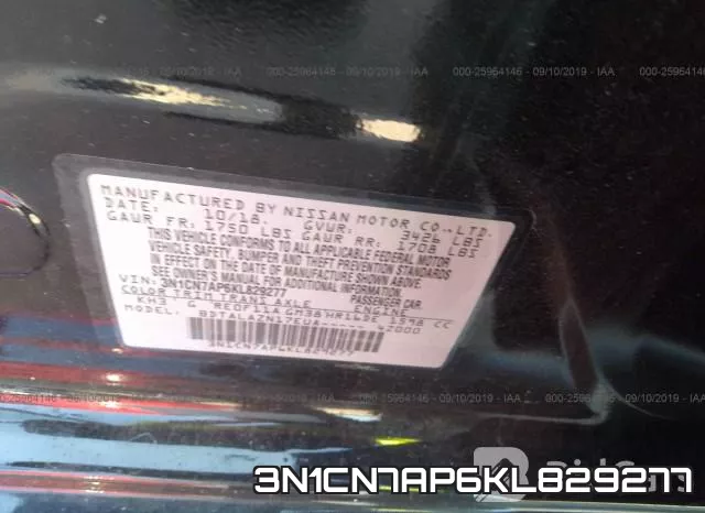 3N1CN7AP6KL829277 фото 10