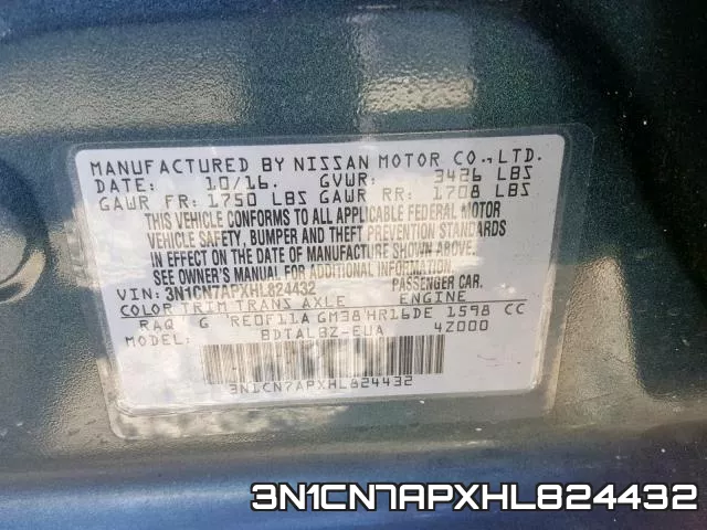 3N1CN7APXHL824432 фото 2