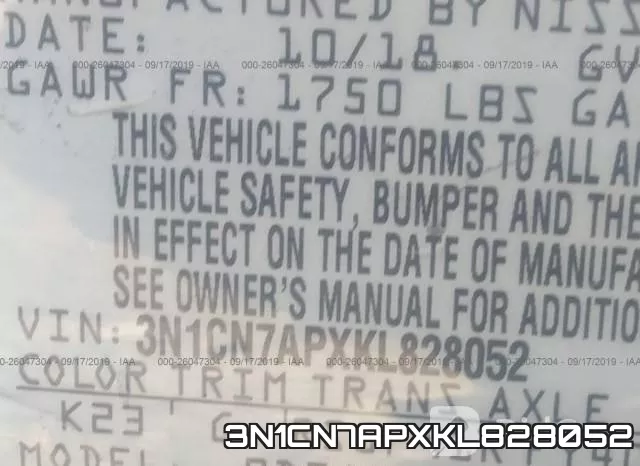 3N1CN7APXKL828052 фото 10