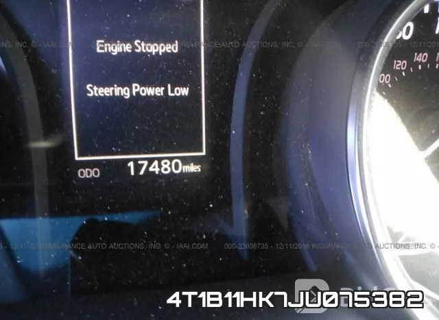 4T1B11HK7JU075382 фото 8