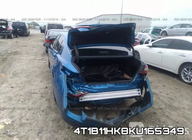 4T1B11HK8KU165349 фото 7