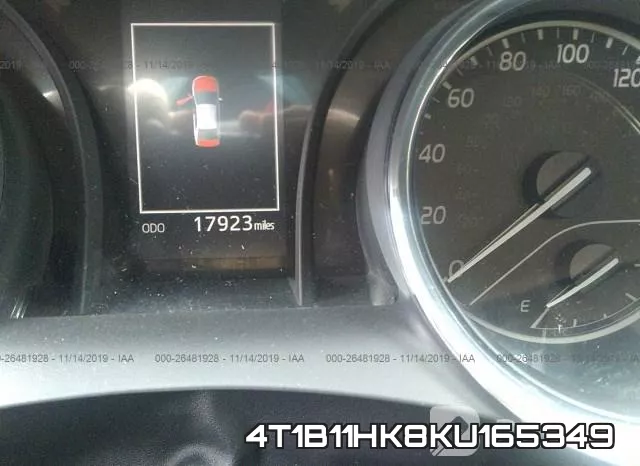 4T1B11HK8KU165349 фото 8