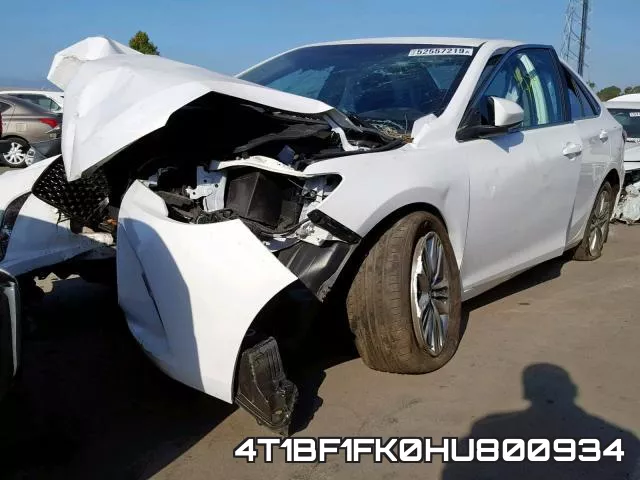 4T1BF1FK0HU800934 фото 2