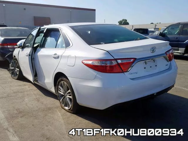 4T1BF1FK0HU800934 фото 3