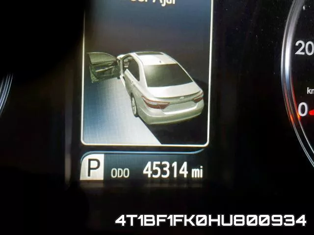 4T1BF1FK0HU800934 фото 8