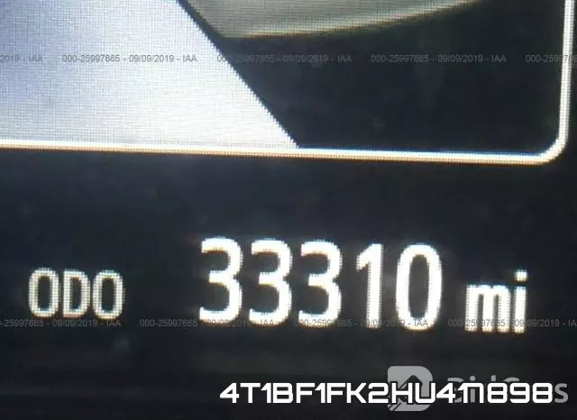 4T1BF1FK2HU417898 фото 8