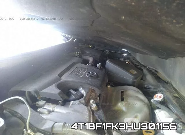 4T1BF1FK3HU301156 фото 2