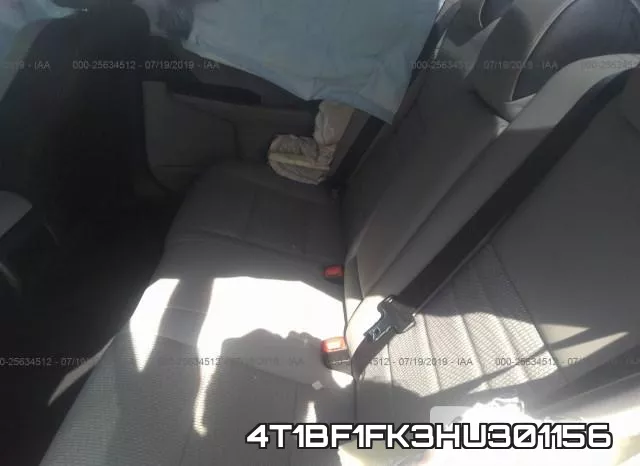 4T1BF1FK3HU301156 фото 7