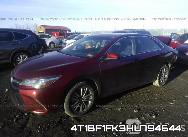 4T1BF1FK3HU794644 фото 3