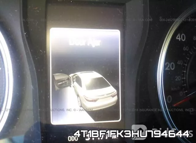 4T1BF1FK3HU794644 фото 8