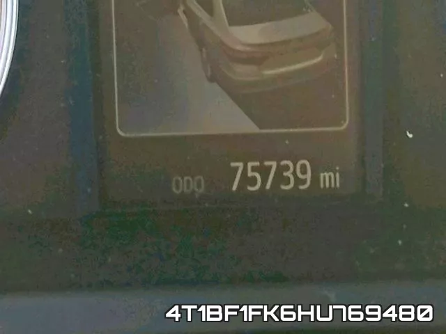 4T1BF1FK6HU769480 фото 9