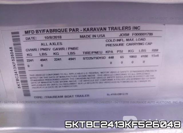5KTBC2413KF526048 фото 9