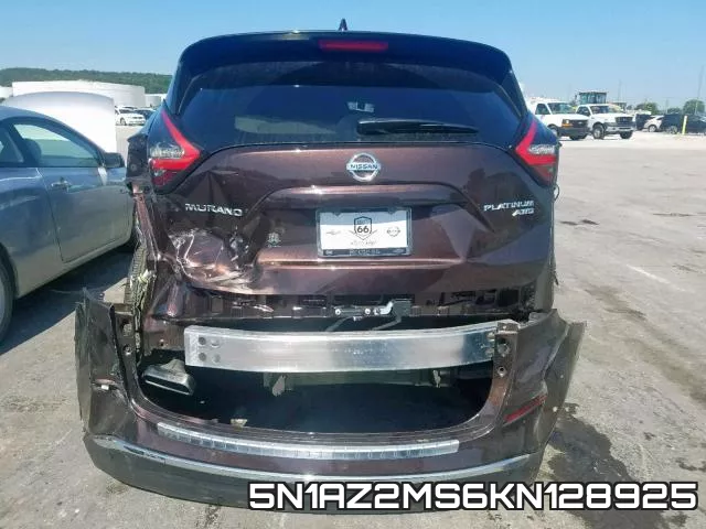 5N1AZ2MS6KN128925 фото 9
