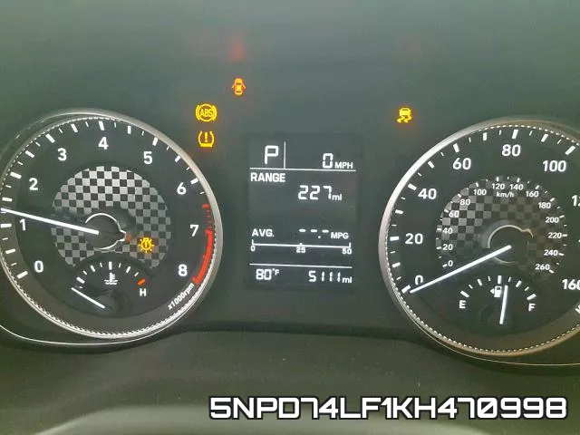 5NPD74LF1KH470998 фото 8