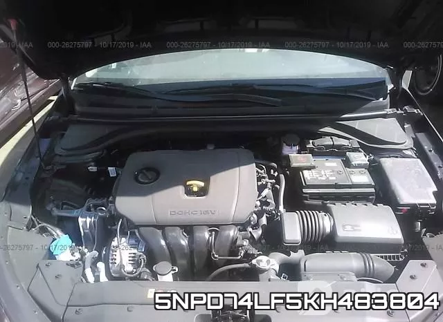 5NPD74LF5KH483804 фото 2
