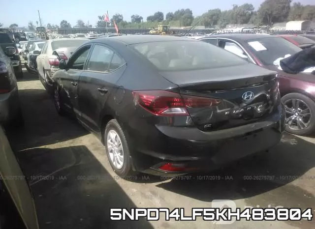 5NPD74LF5KH483804 фото 4