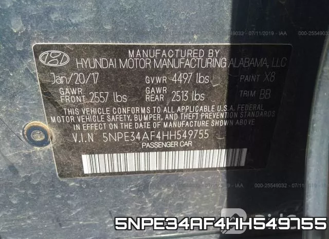 5NPE34AF4HH549755 фото 10