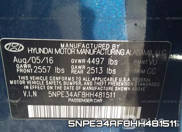 5NPE34AF8HH481511 фото 10