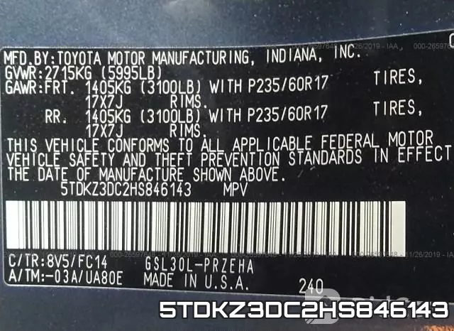 5TDKZ3DC2HS846143 фото 9