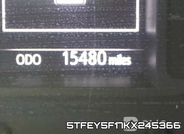 5TFEY5F17KX245366 фото 7