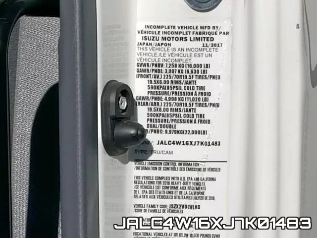 JALC4W16XJ7K01483 фото 2