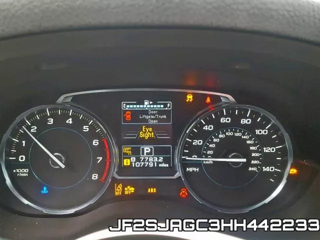 JF2SJAGC3HH442233 фото 7