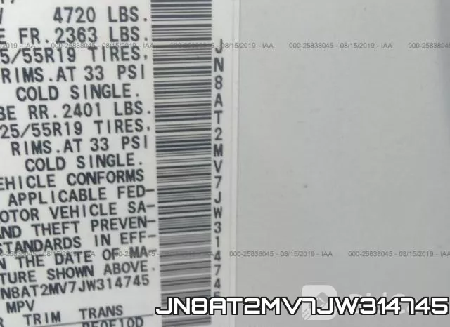 JN8AT2MV7JW314745 фото 10