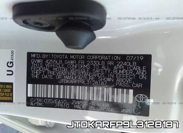 JTDKARFP9L3128187 фото 10