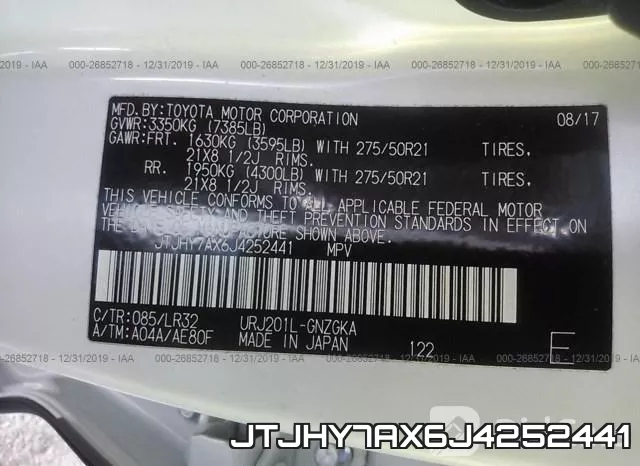 JTJHY7AX6J4252441 фото 10