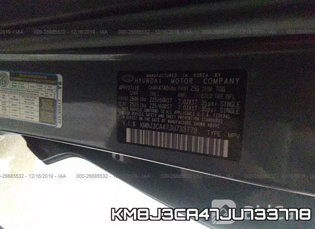 KM8J3CA47JU733778 фото 10