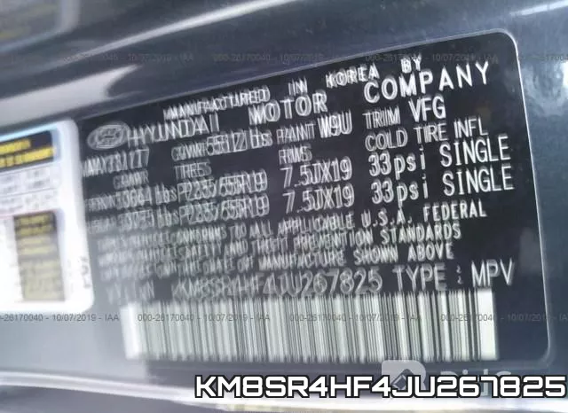 KM8SR4HF4JU267825 фото 10