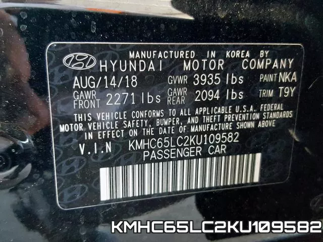 KMHC65LC2KU109582 фото 2