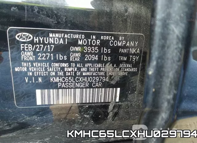 KMHC65LCXHU029794 фото 8