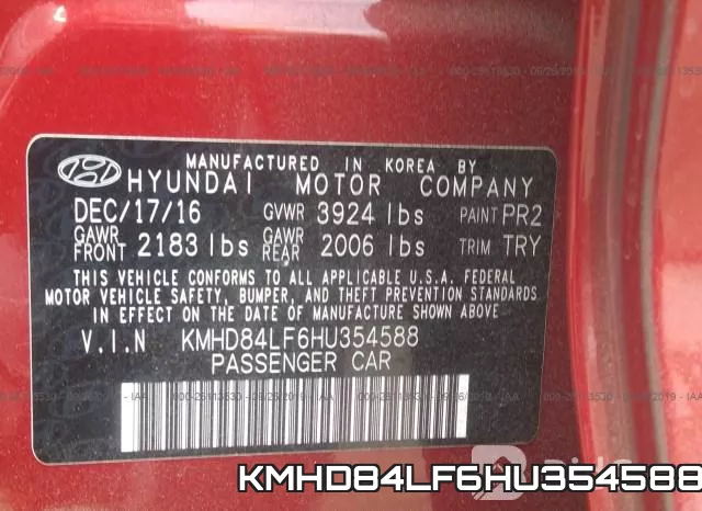 KMHD84LF6HU354588 фото 7
