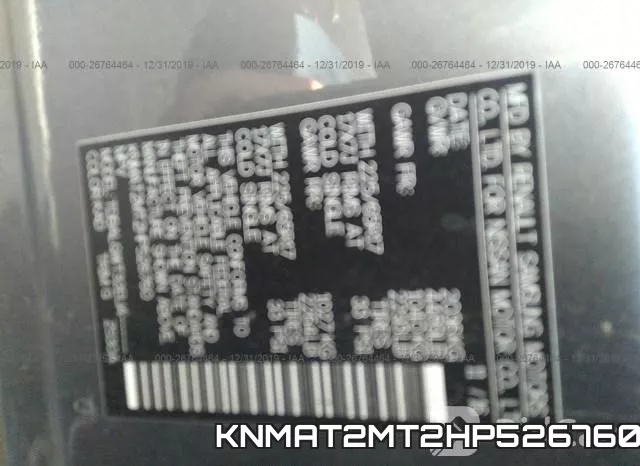 KNMAT2MT2HP526760 фото 8