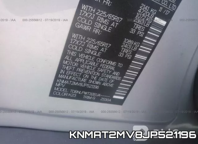 KNMAT2MV8JP521196 фото 10