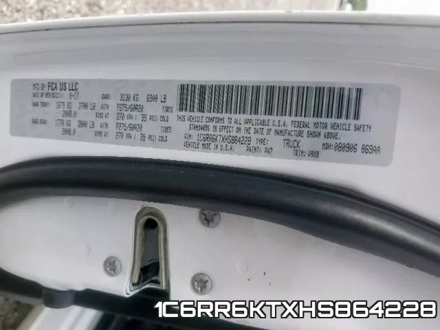1C6RR6KTXHS864228 фото 2